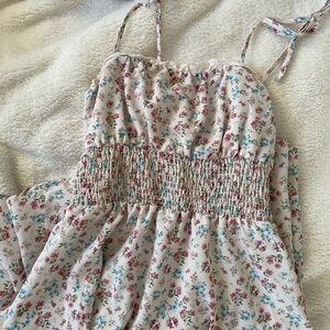Floral Smocked Sundress